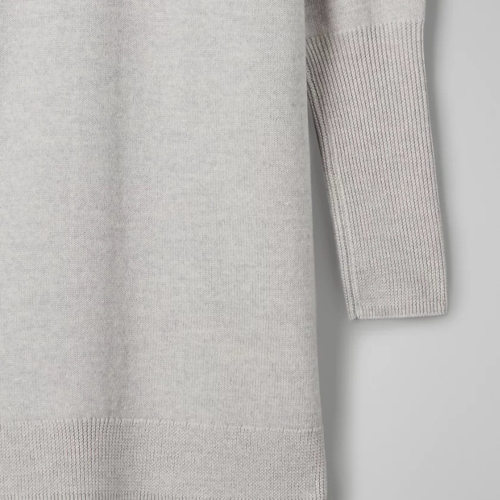 Wilfred Utopia/Spa Mini Dress in Heather Steel Grey - Picture 6 of 8